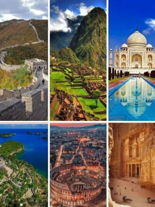 List & Photos of New Seven Wonders of World 2023