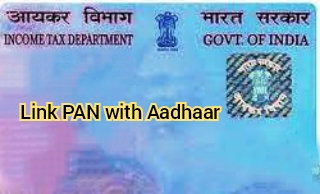 Link PAN with Aadhaar