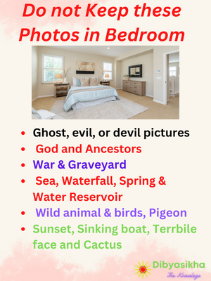 photos in bedroom