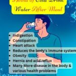 drink cold water