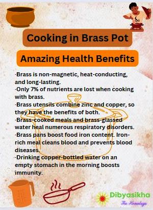 Health Benefits of cooking in brass pot
