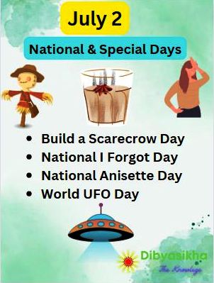 july 2 National days, Special Days, Holidays Celebration
