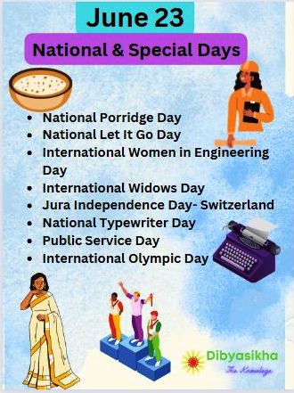 june 23 - national days and special days