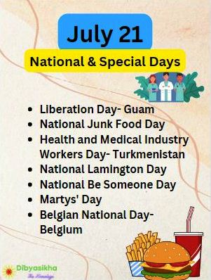 July 21 National day