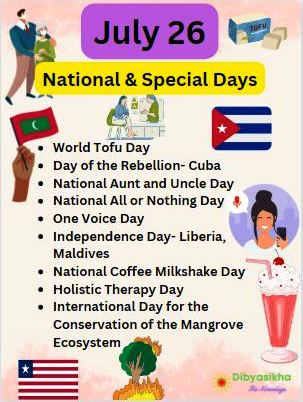 july 26 national day