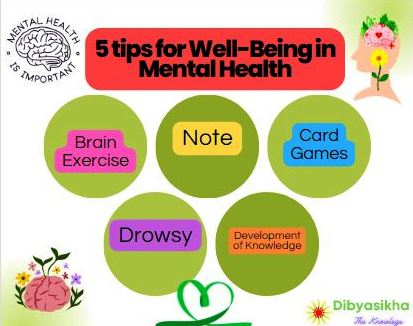 tips for well-being in mental health