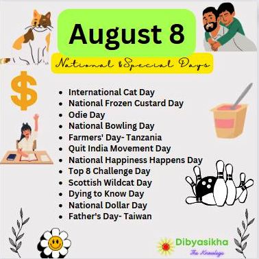 august 8 national days