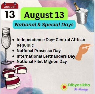 august 13 national days