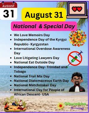 august 31 national day