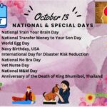 october 13 national day