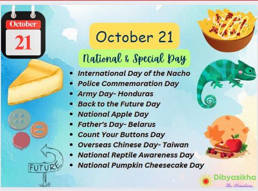 october 21 national day